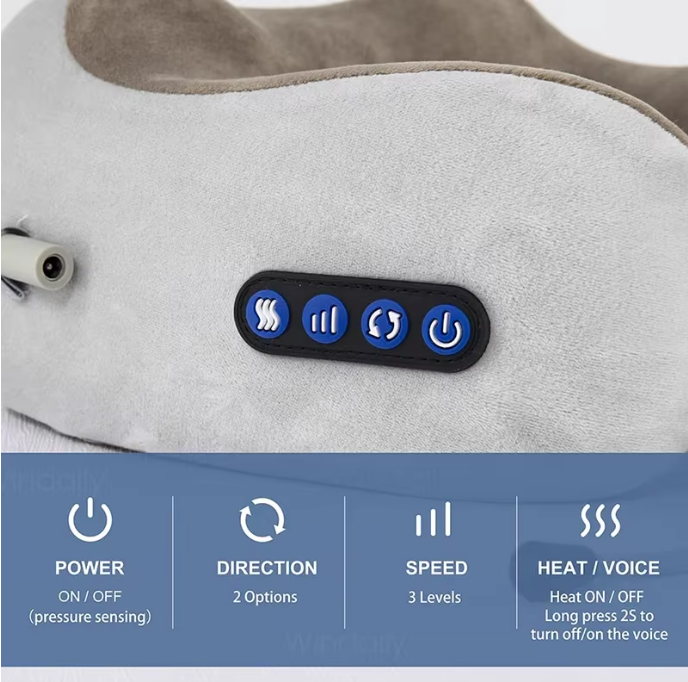 Heated Neck Massage Pillow™